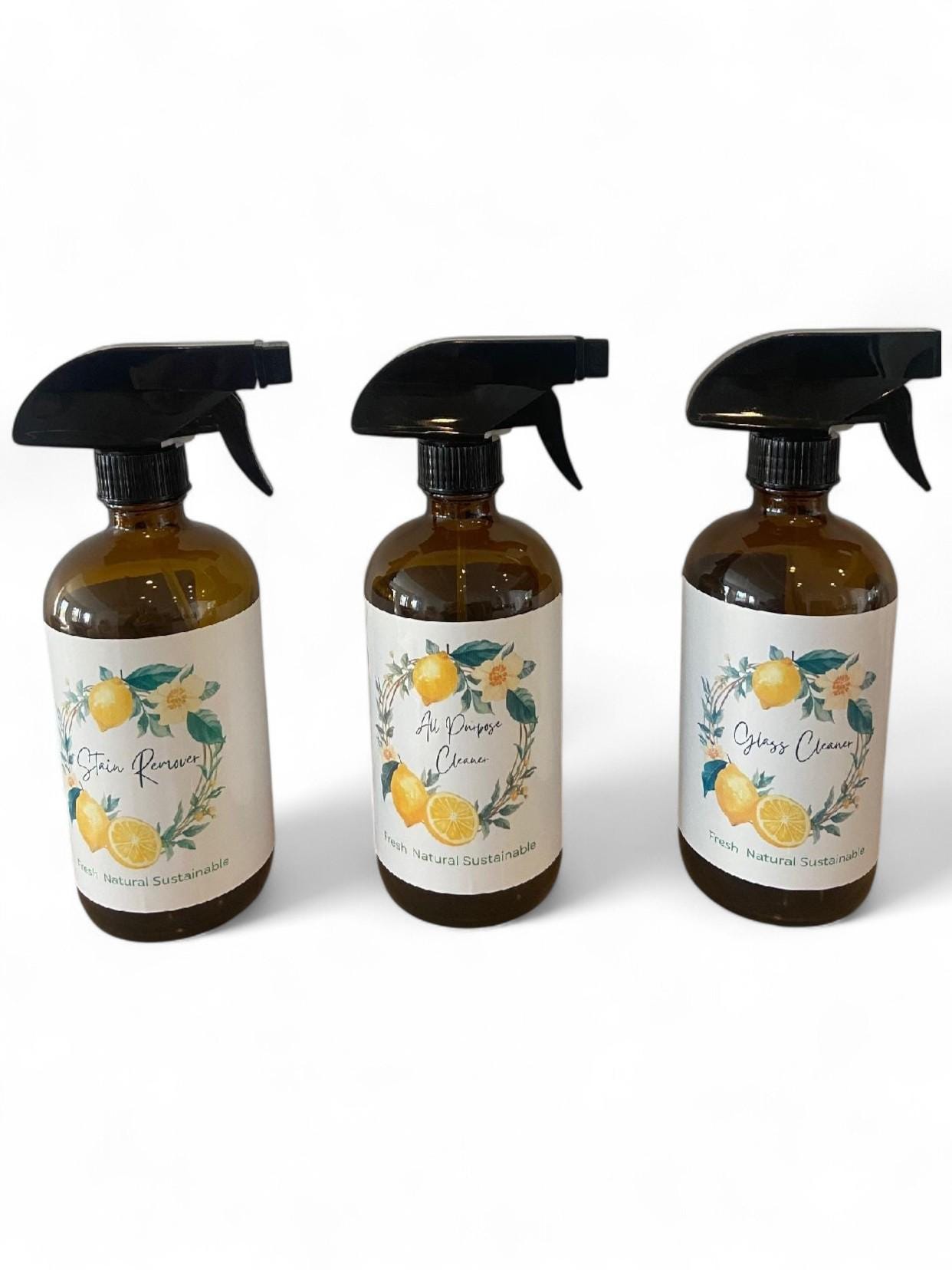 Natural Glass Cleaner and Window Cleaner Bathroom Mirror Cleaner Zero Waste No Streak  Cleaner for Windows and Mirrors - Thumbnail 4