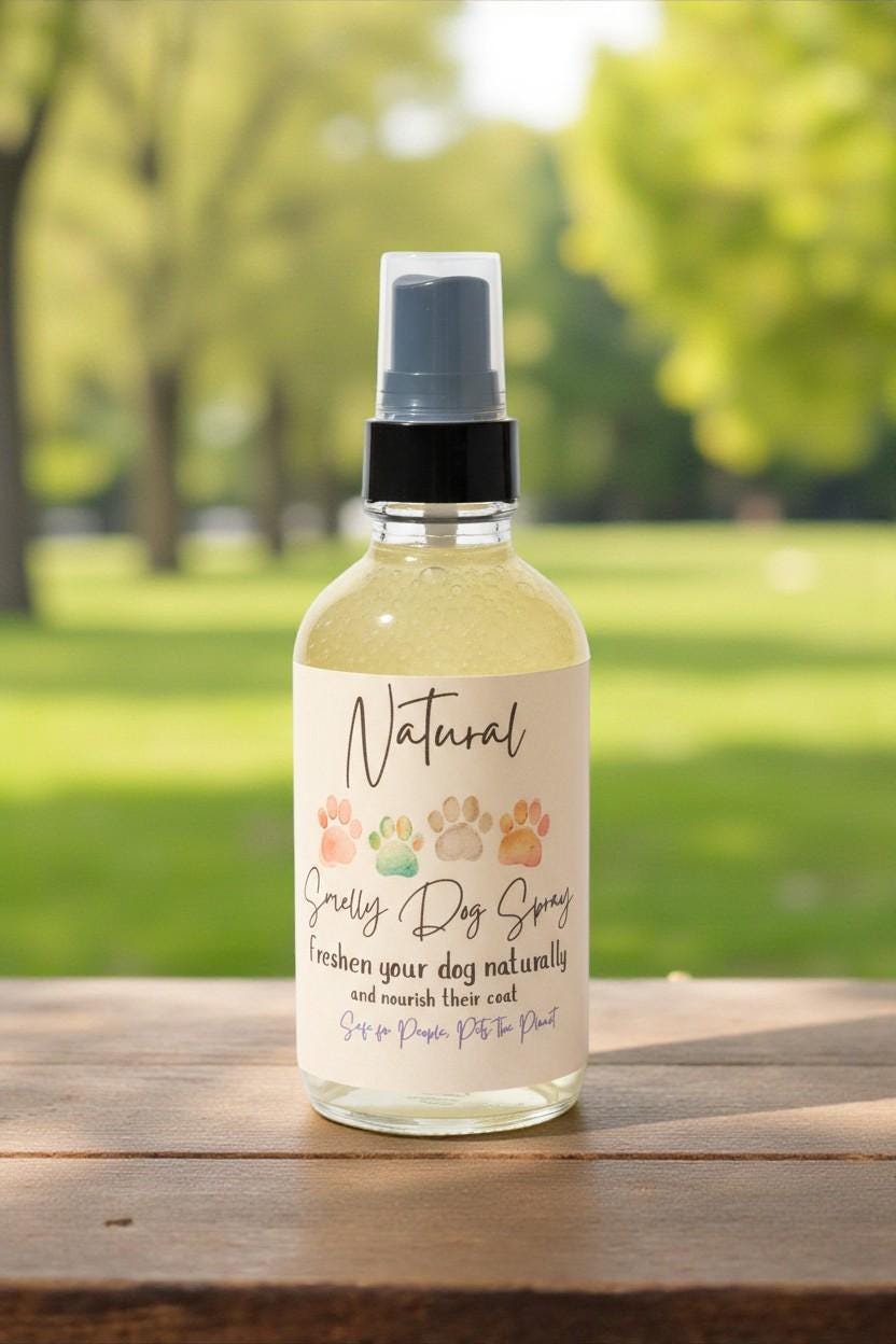 Smelly Dog Spray Fresh Pet Spray Deodorizing Spray  Deodorizer Spray Odor Eliminator for Dogs Natural Coat Conditioner and Detangler
