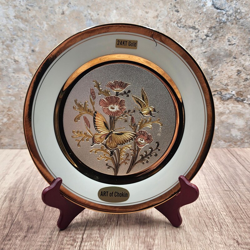 Chokin Plate - Etsy