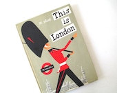 This Is London by M Sasek, Mis Cetnury 1960s Illustrated Childrens Travel Book