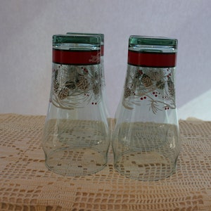 Coca Cola, Coke, Pine Cones, Glasses, Glassware, Collectible, Pop, Soda, Tulip, Fountain, Winter