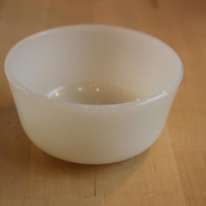Custard Cup, 2er-Set, Fireking, Fire King, Weiß, Custard Cups, Ramekin, Food Prep, 160 ml, Snacks, Nüsse, KOSTENLOSER VERSAND