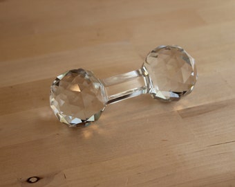 Reposacuchillos de cristal vintage