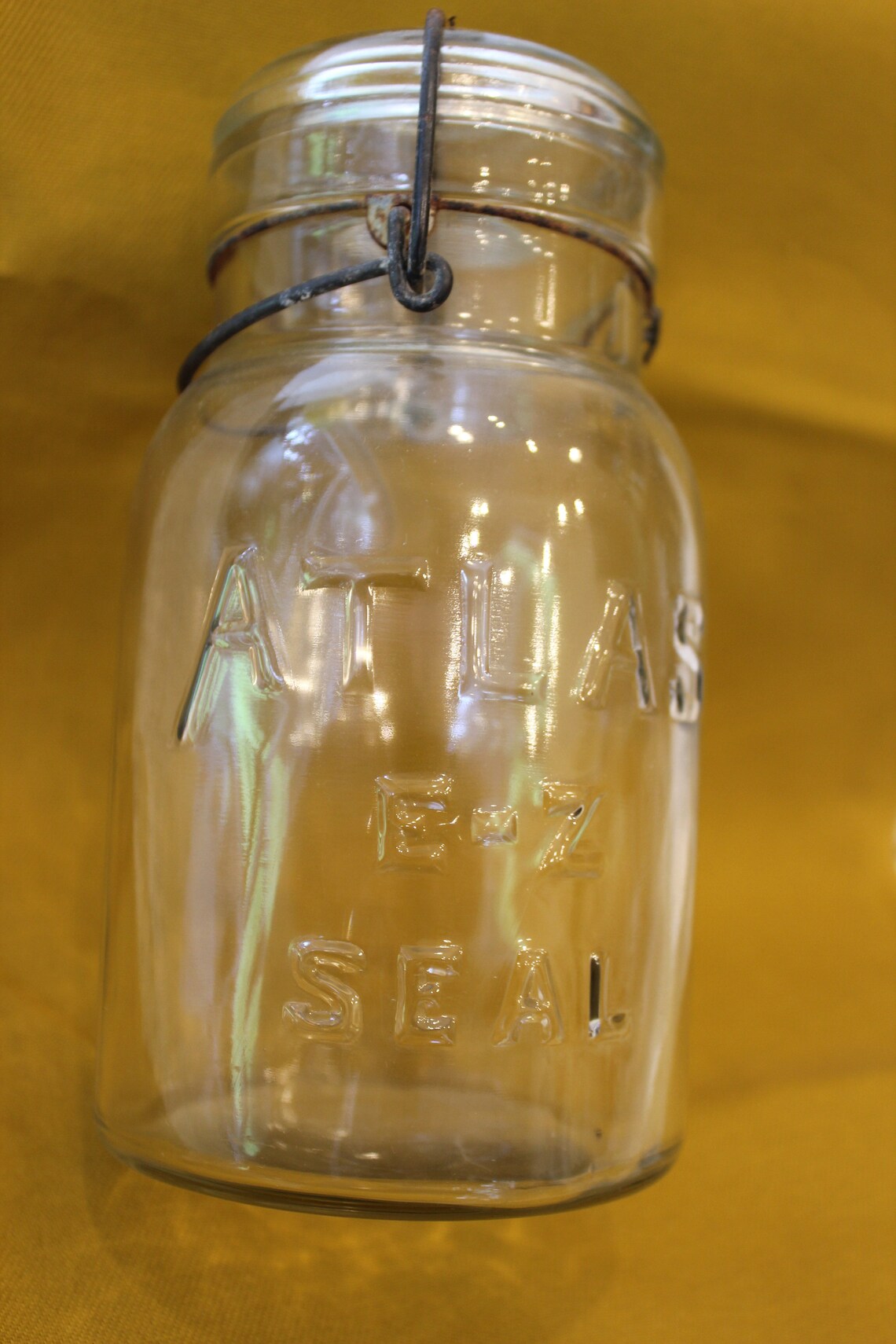 Atlas EZ Seal Jar Quart Canning Display Jar Storage Etsy