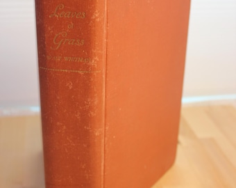 Walt Whitman: Leaves of Grass, Book, 1931