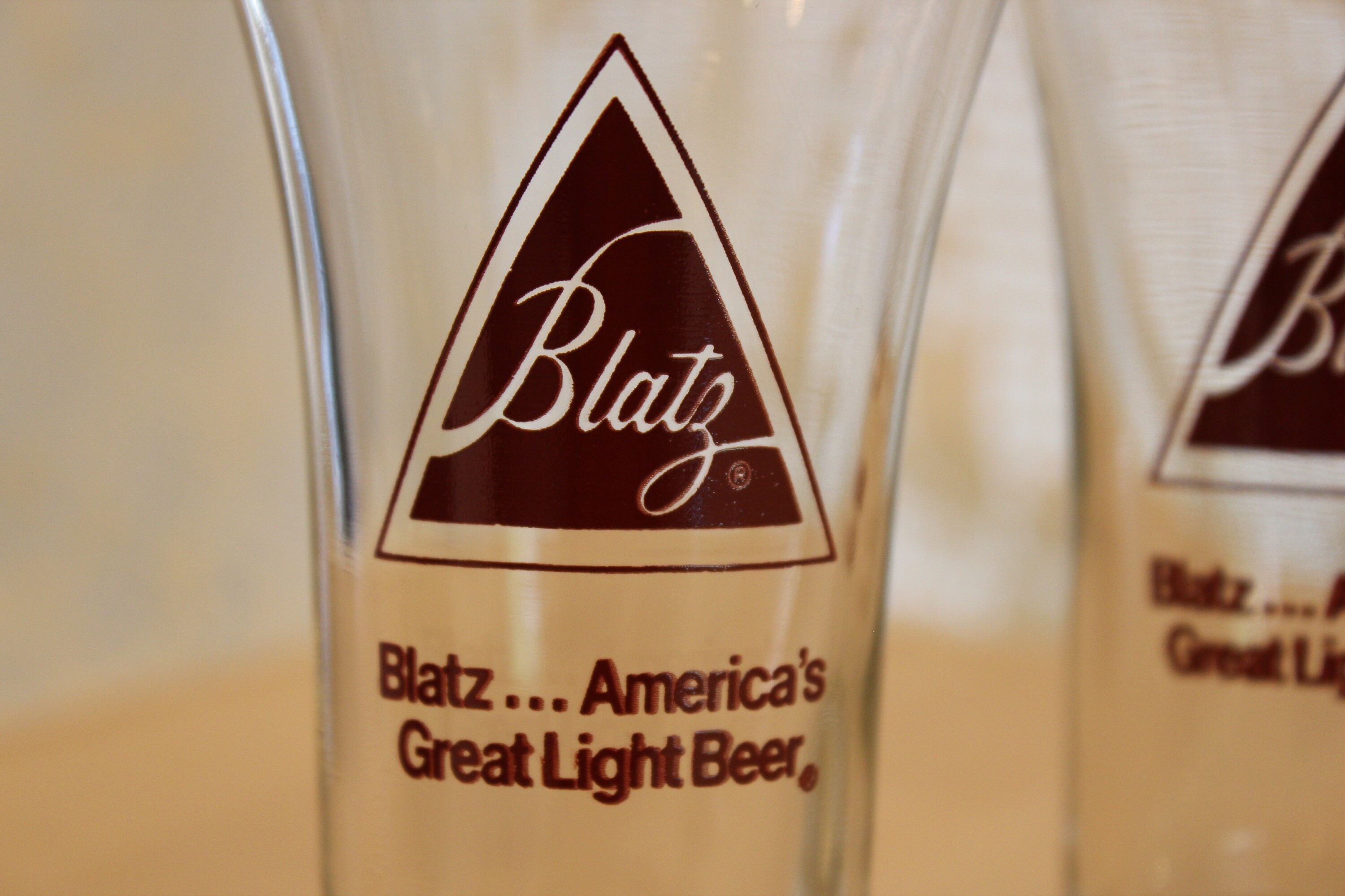 Blatz Beer Glass Cocktail Glassware Collectible Set of Etsy Australia