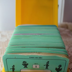 Barrio Sésamo, Juegos De Aprendizaje Temprano, Caja De Juegos, Cartas, Conjuntos, Caja Amarilla, Big Bird, Aprendizaje Temprano, Escuela, Juegos, Educativo