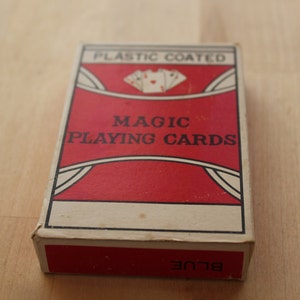 Cartas de jogar, magia, Hong Kong, cartas, truques, revestido de plástico, frete grátis