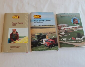 Vintage Seed Guides: Northrup King, Ottilie, 1989, 1991