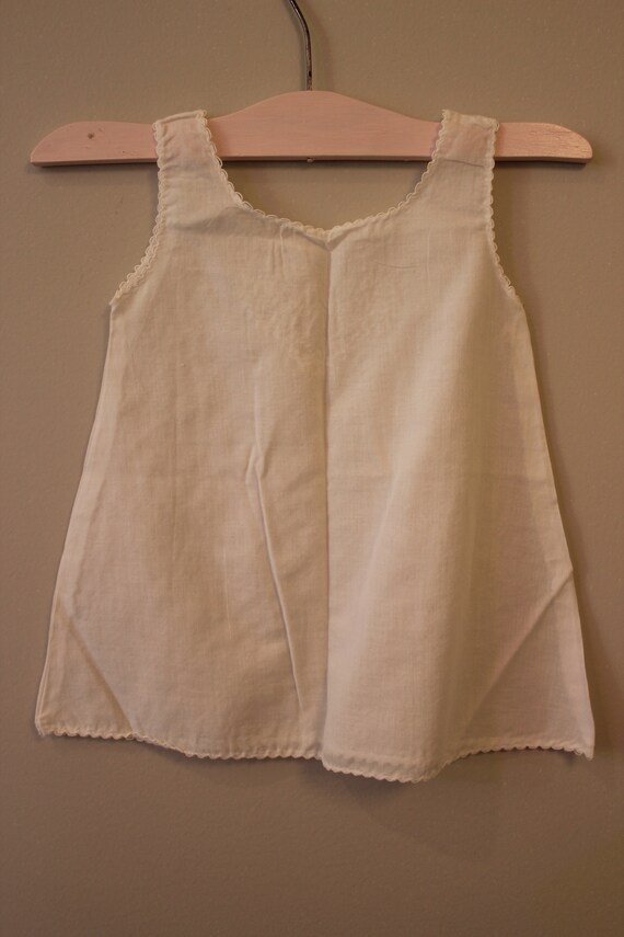 Vintage Christening Gown with  Slip, Baby Dress, … - image 5