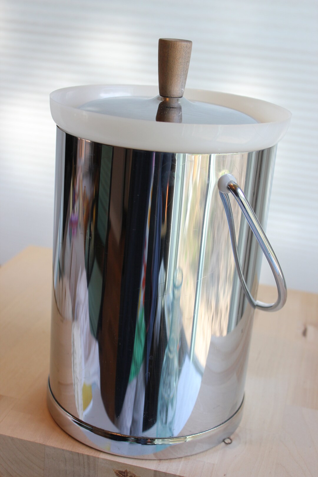 Kromex Ice Bucket Midcentury Modern Bar Cart Ice Bucket Etsy