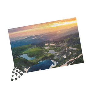 Scenic Landscape Jigsaw Puzzle: Family Game Night, Nature Lovers Gift