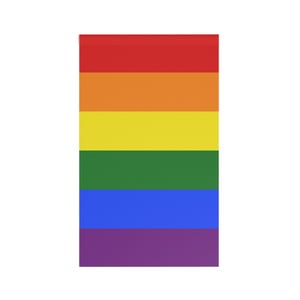 Vibrant Rainbow House Banner | LGBTQ+ Pride Decor, Garden Flag, Party Decoration, Home & Outdoor Decor, Celebration Sign
