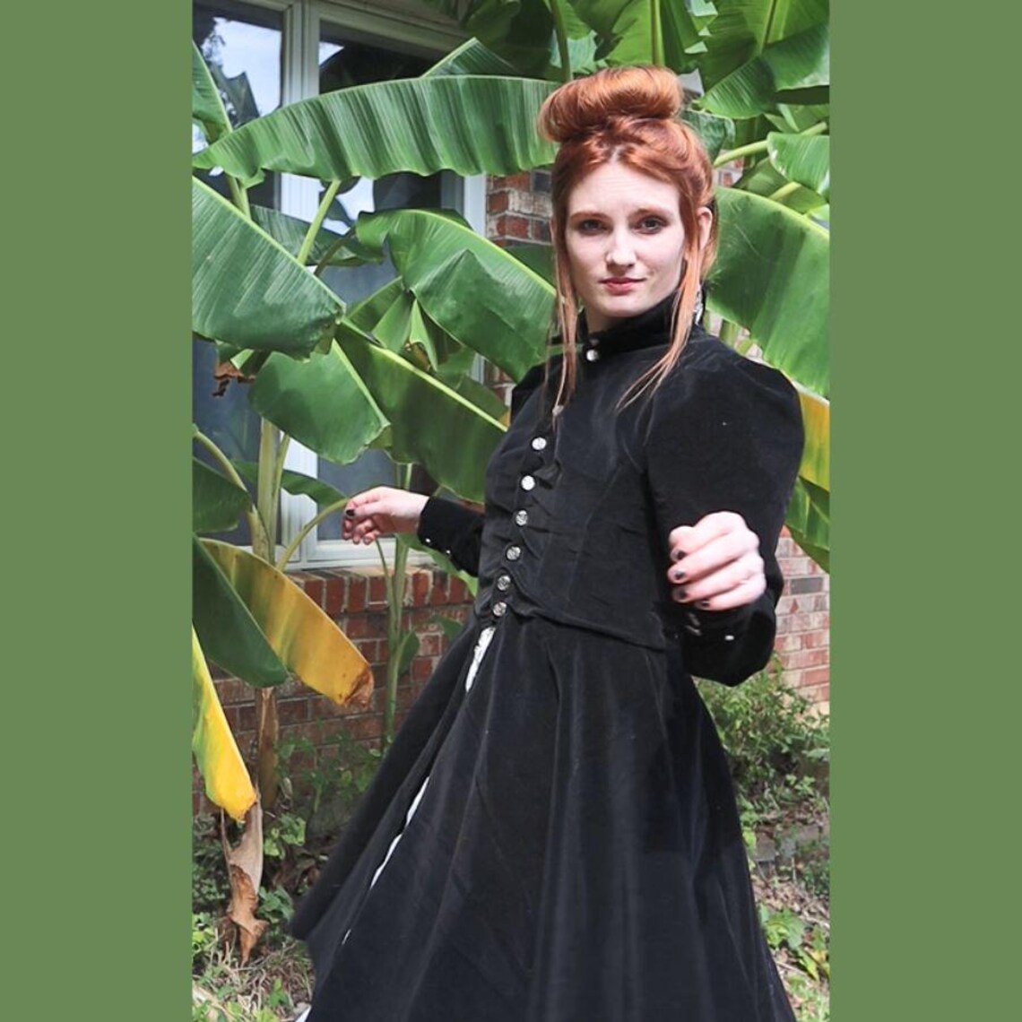 Victorian Inspired Dress Overcoat Digital Sewing Pattern - Etsy
