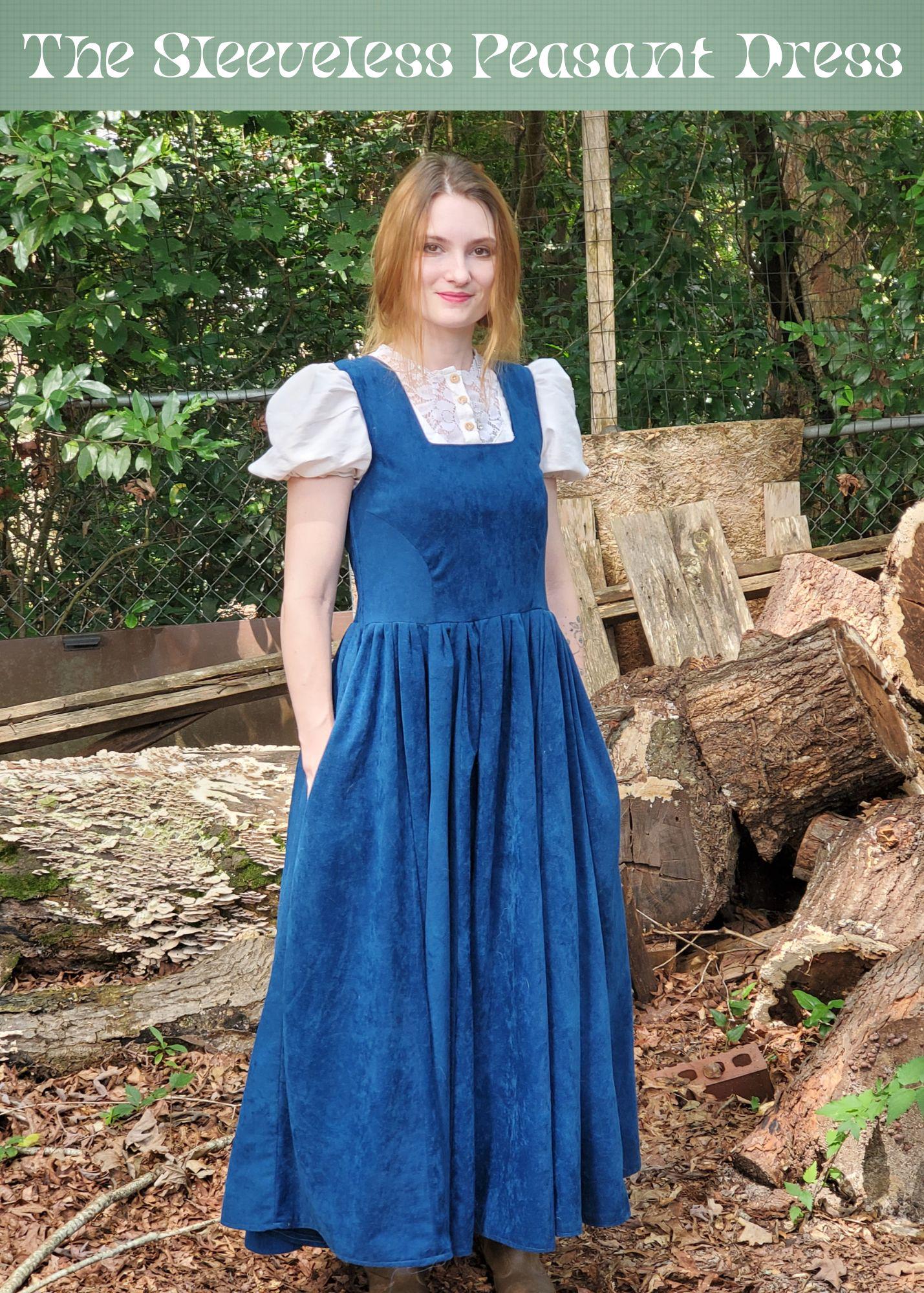 The Sleeveless Peasant Dress Sewing Pattern