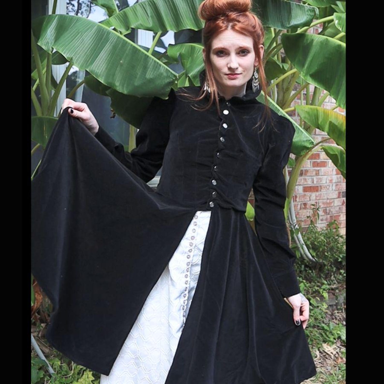 Victorian Inspired Dress Overcoat Digital Sewing Pattern - Etsy