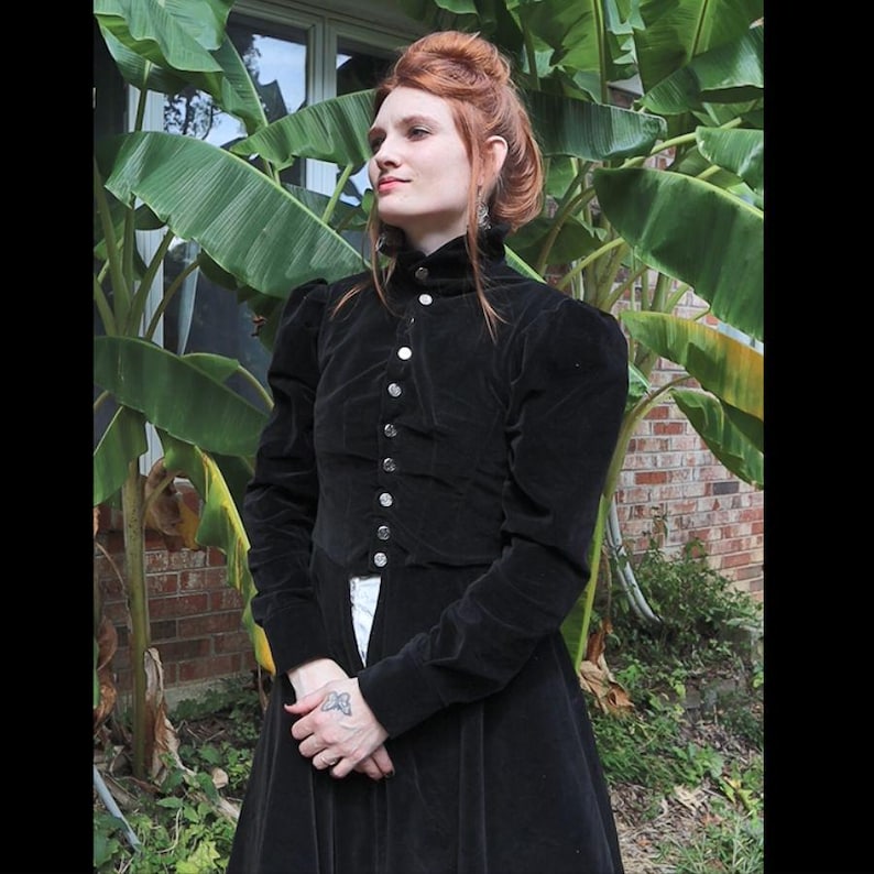 Victorian Inspired Dress Overcoat Digital Sewing Pattern - Etsy