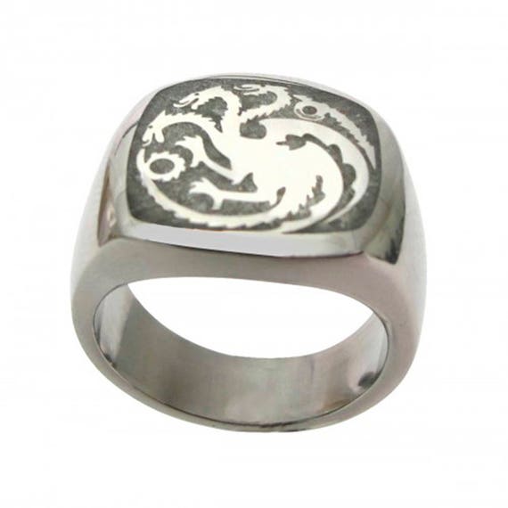 Game of Thrones Ring-house Targareyn ring-mother of - Etsy