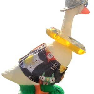 Ensemble de bain pour garçon de 7 po. avec chambre à air, bonnet et stores