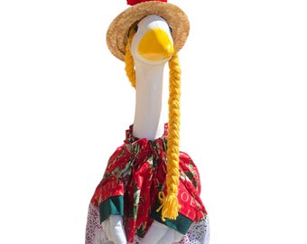 22-28 inch Goose Christmas Noel Dress
