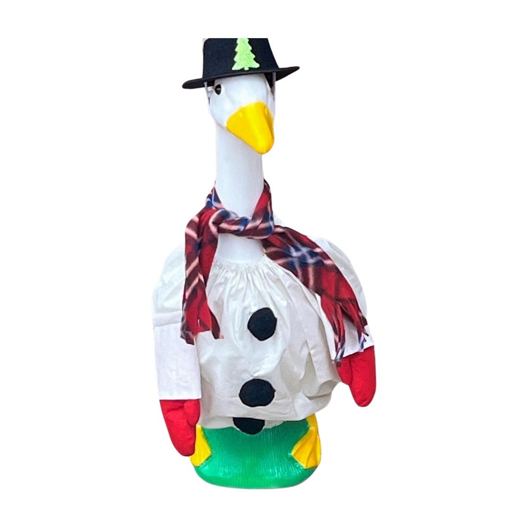 22-28 Inch Porch Goose Snowman Outfit With Top Hat - Etsy