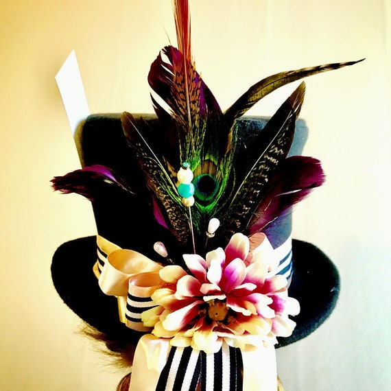 Mad Hatter Hat Alice in Wonderland Top Hat - Etsy