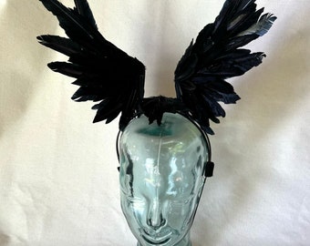 Black Winged angel headband American horror story