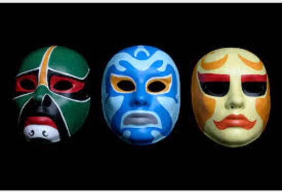 3 Masks - Etsy