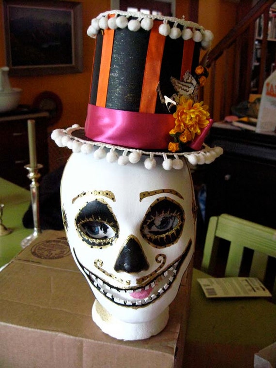 Los Muertos/ Day of the Dead Top Hat 