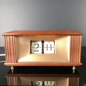 レトロ　希少　GENERAL ELECTRIC 社　置き時計　管理番号206 Vintage General Electric Flip Clock - Etsy