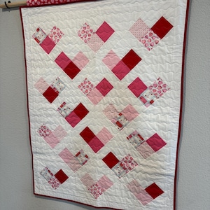 Valentine Baby Quilt