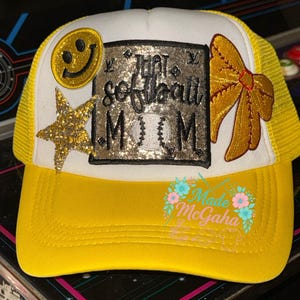That softball mom trucker hat | trucker hat | softball mom trucker hat