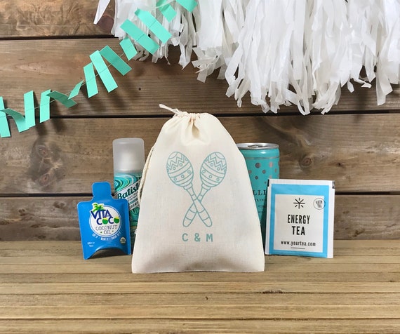 Maracas Welcome Bags Destination Wedding Welcome Bags Etsy