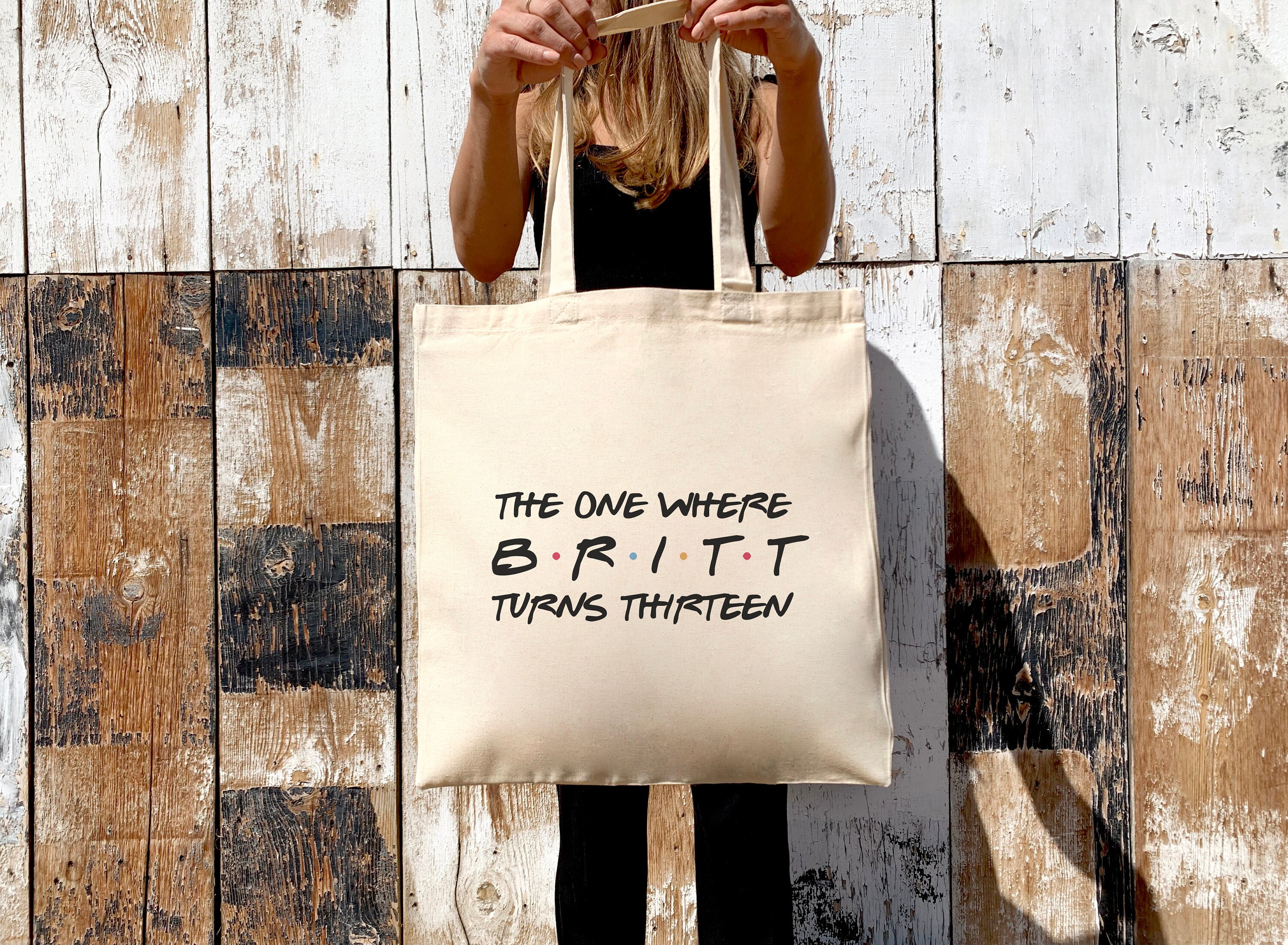 Friends TV Show Tote Bag Friends TV Show Tote Bag