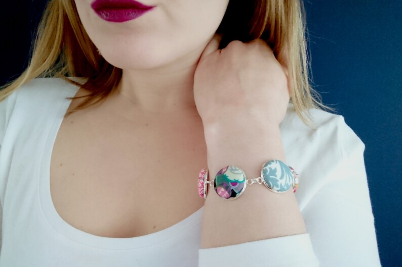 Floral Liberty Print Bracelet