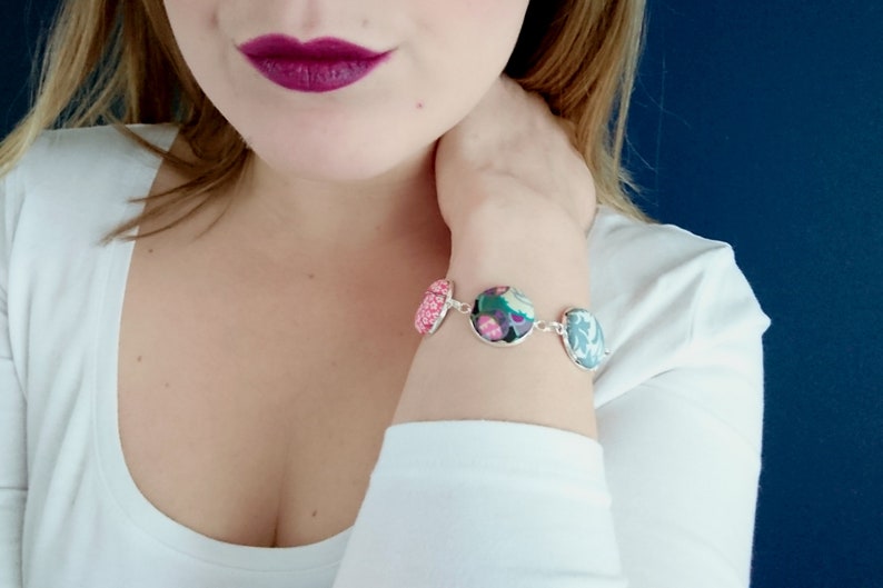 Floral Liberty Print Bracelet