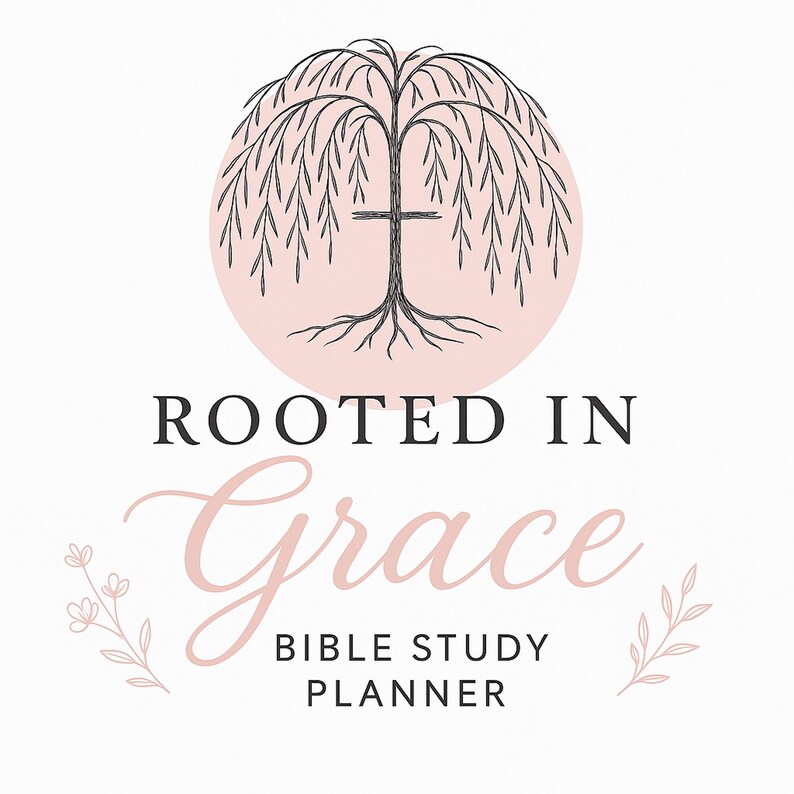 Rooted in Grace, Bible Study Planner, Template, Bundle - Etsy