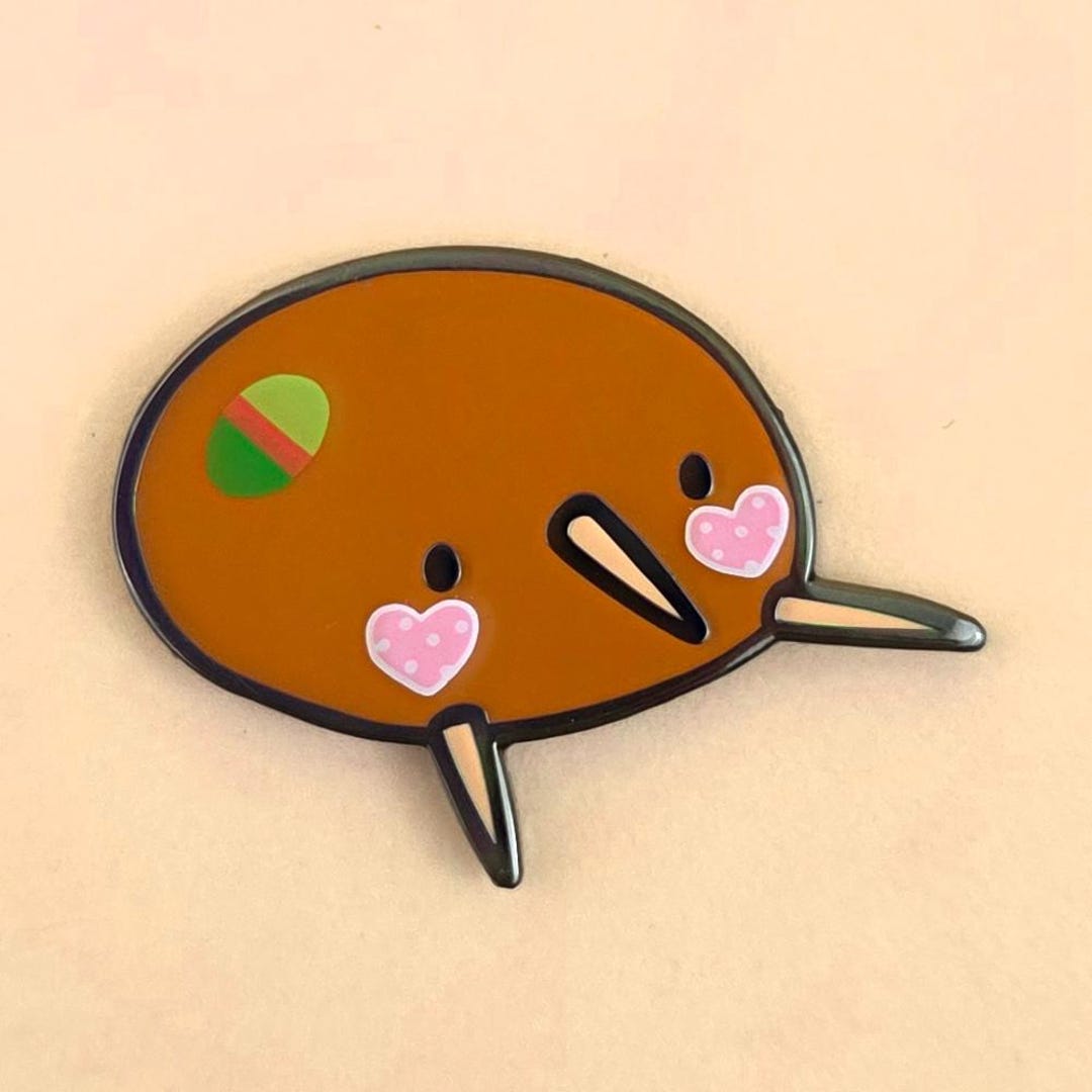 Imposter Pin Impostor Karl Pin Kiwi Hard Enamel Pin Bird Mail Delivery Lapel Pin ...