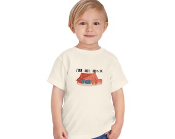 I'll Be Back Bedtime Tee Toddler Short Sleeve Tee | Cotton 2T-5T