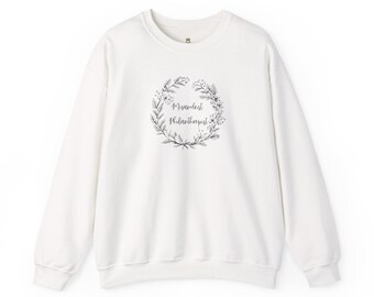 Cheeky Misandrist Philanthropist Sweatshirt | Funny Feminist Statement