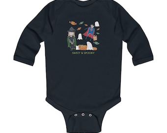 Baby Halloween Onesie: Spooky Trick-or-Treat Bodysuit (0-18M)