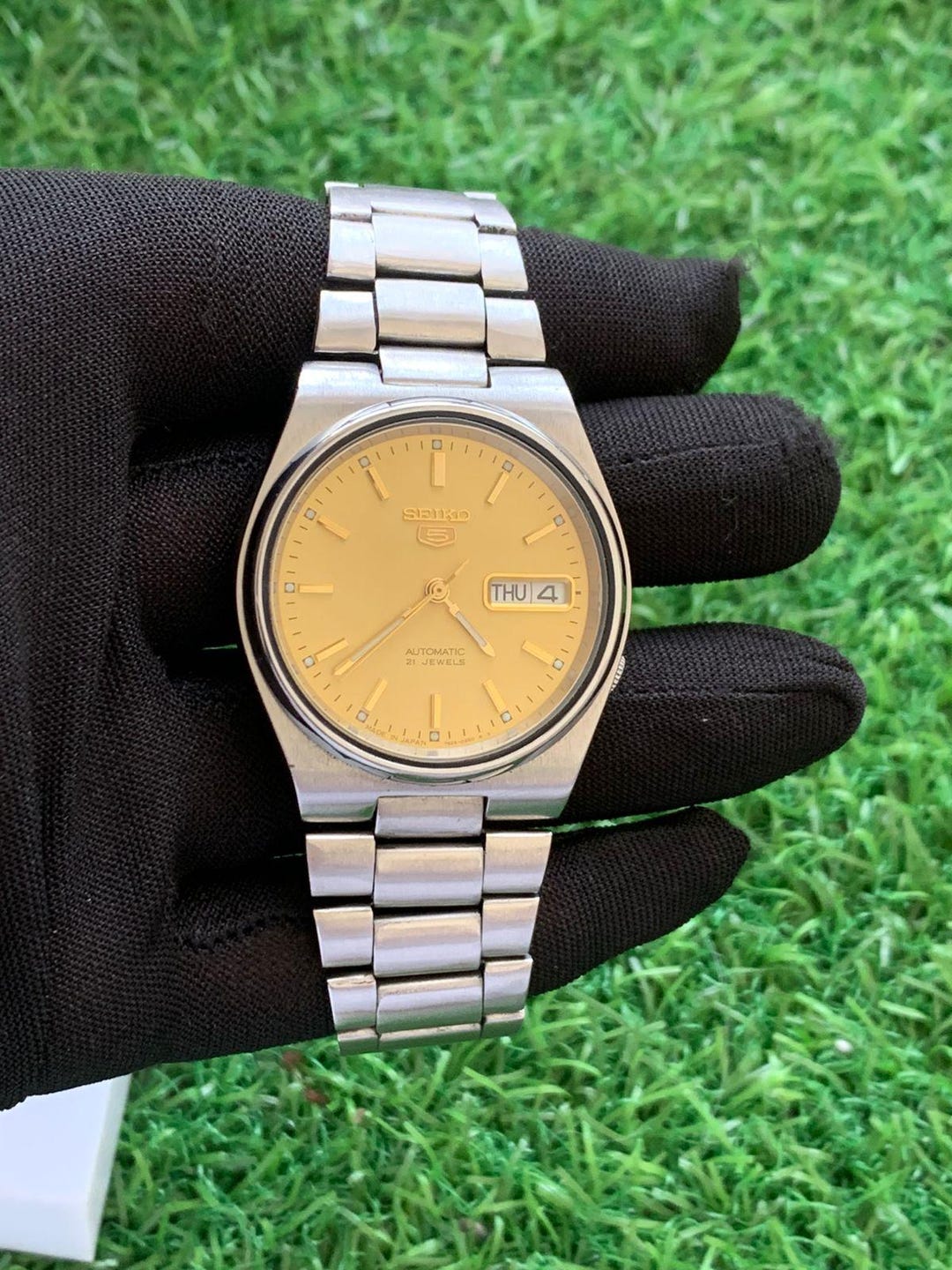 Vintage Seiko 5 7s26 Automatic 21 Jewels Stainless Steel Men