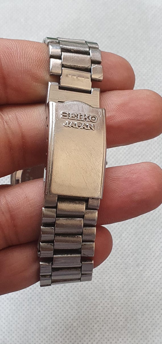 中古 美品 R.E.G. O-K hi stainless 35 Vintage Seiko 5 7s36-8180 Automatic 23 Jewels Men Watch Gold Dial