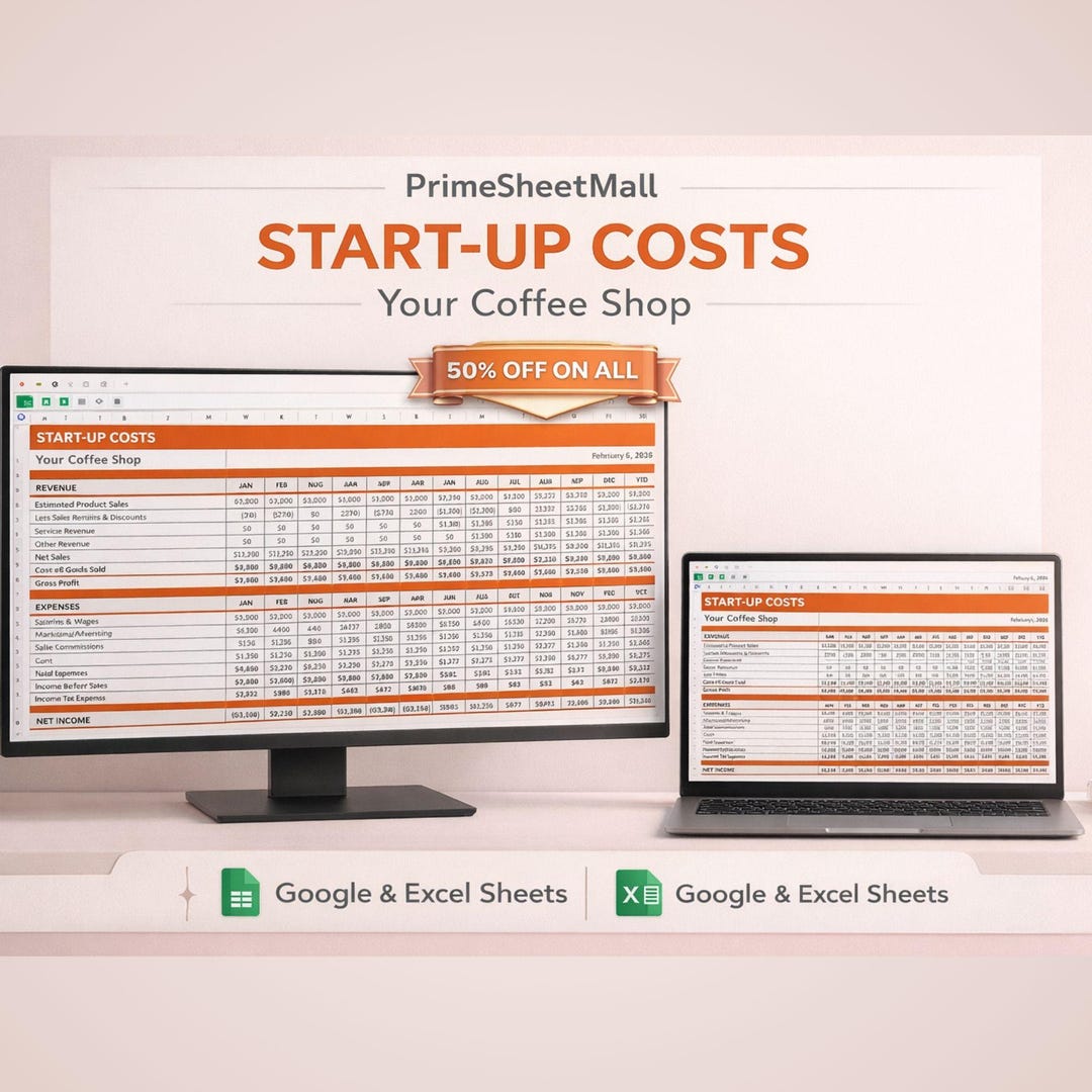 Business Financial Plan Excel Template | Startup & Financial Planning ...