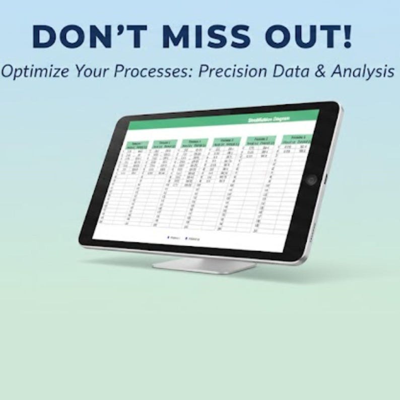 Stratification Matrix Example Stratification Diagram Excel Template | Data Analysis & Process ...
