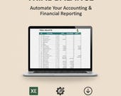 Bookkeeping Excel Sheet | Automated Accounting & Financial Reporting | Small Business Finance Tracker