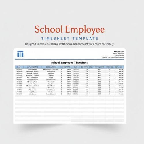 Payroll Spreadsheet Template Bundle, Employee Payroll Tracker Excel ...