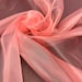 Mirror Organza - 58-60-inches Wide Peachy Coral Per 50 YD Roll
