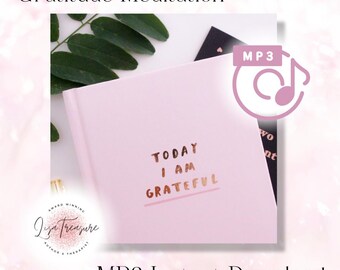 Meditación guiada de gratitud: Afirmaciones positivas (Descargar MP3)