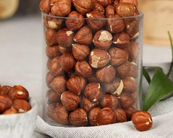 Turkish Raw Hazelnuts, Fresh 2025 Harvest, Vegan Snack
